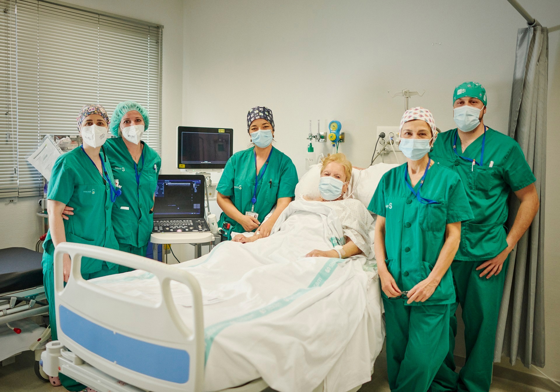 Health workers in health care facility- Toledo- Spain